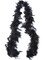 Dozen Black 72" Feather Boas 20's Show Girl Cabaret Dancer Costume Accessory